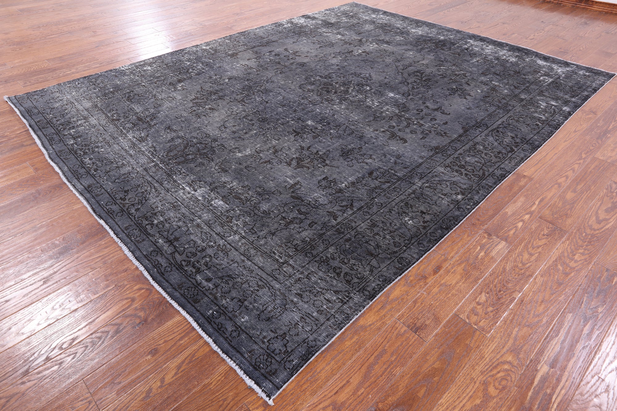 Persian Overdyed Handmade Wool Rug - 8' 3" X 10' 9" - Golden Nile