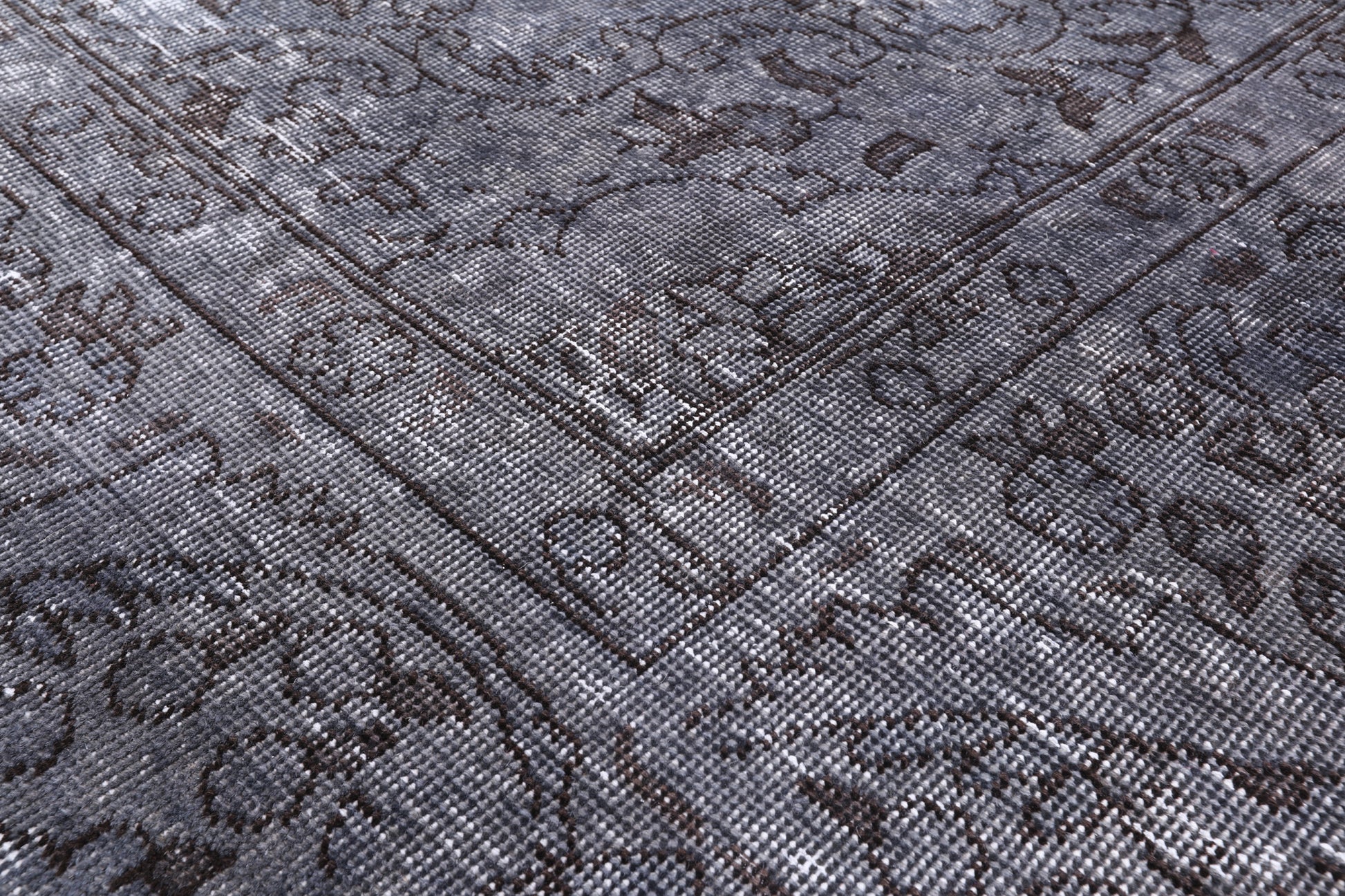 Persian Overdyed Handmade Wool Rug - 8' 3" X 10' 9" - Golden Nile