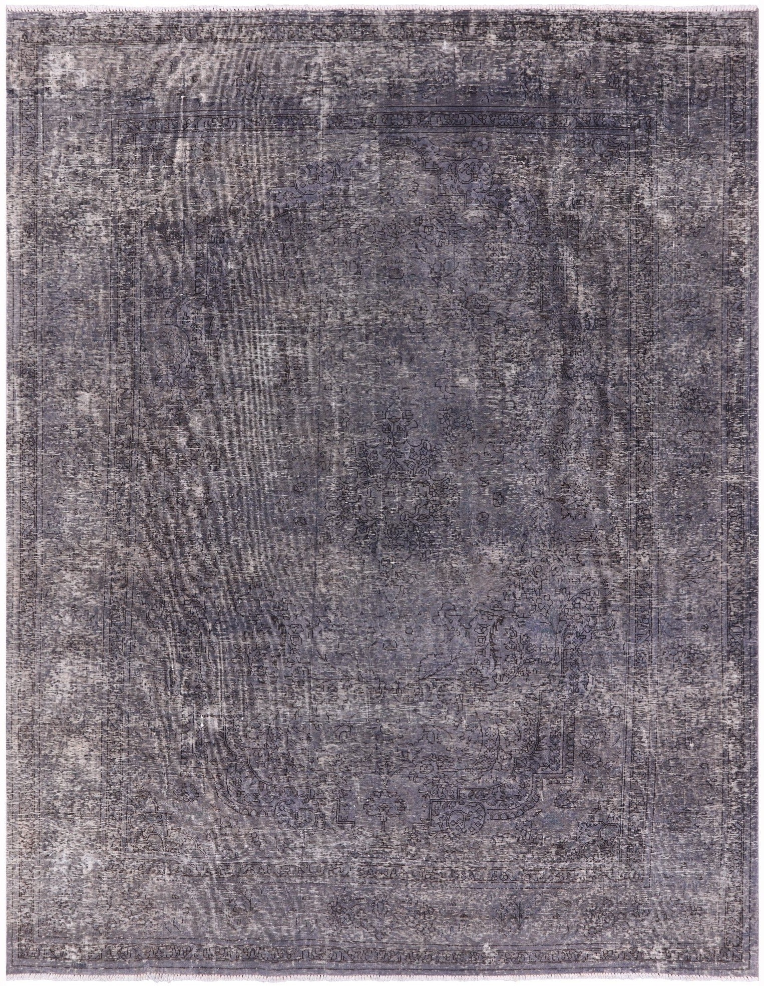 Persian Overdyed Hand Knotted Wool Rug - 8' 5" X 10' 10" - Golden Nile