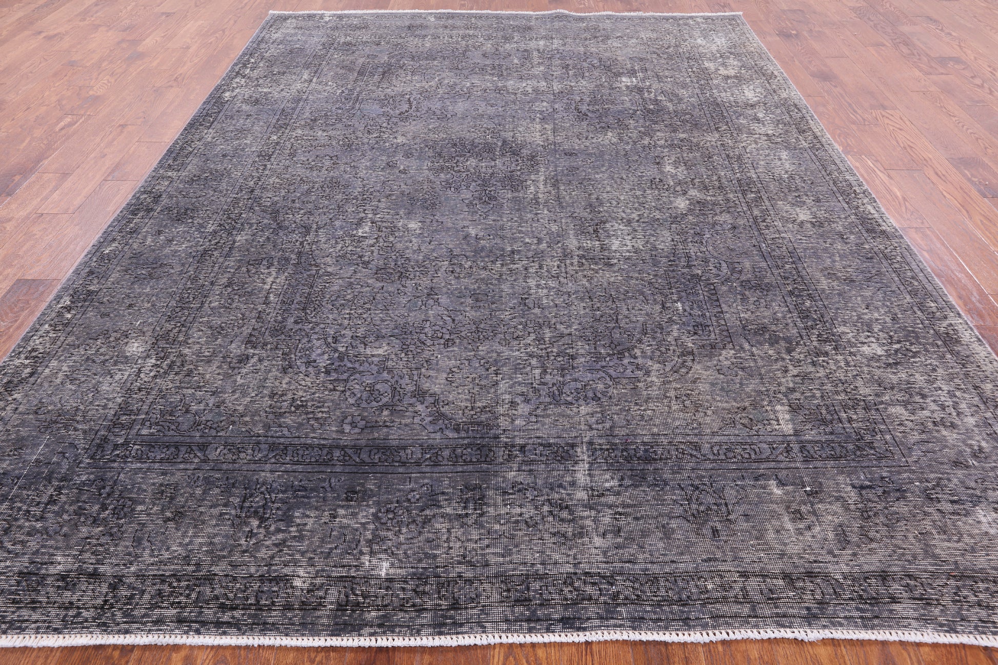 Persian Overdyed Hand Knotted Wool Rug - 8' 5" X 10' 10" - Golden Nile