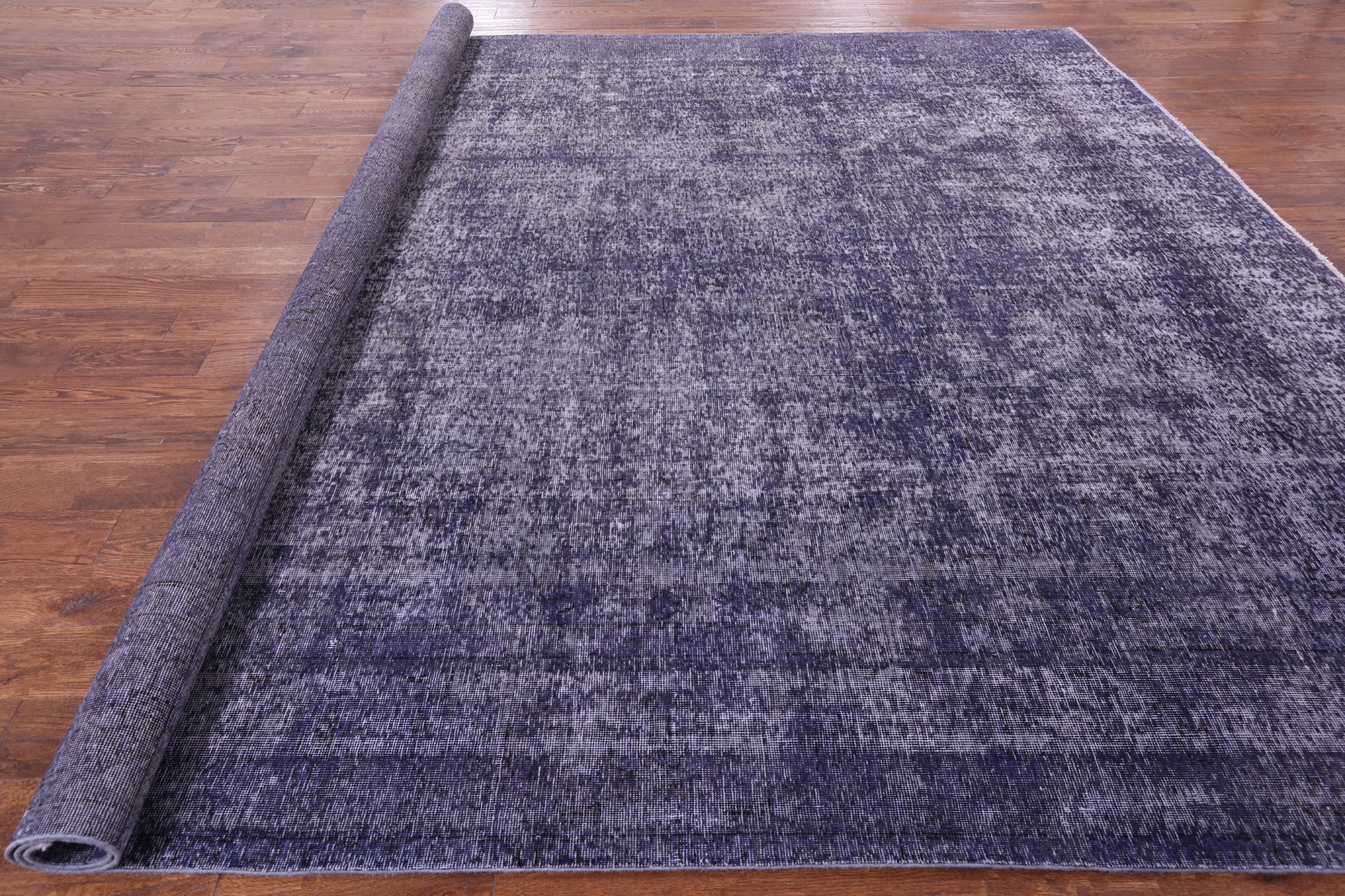 Persian Overdyed Hand Knotted Wool Rug - 9' 10" X 10' 10" - Golden Nile