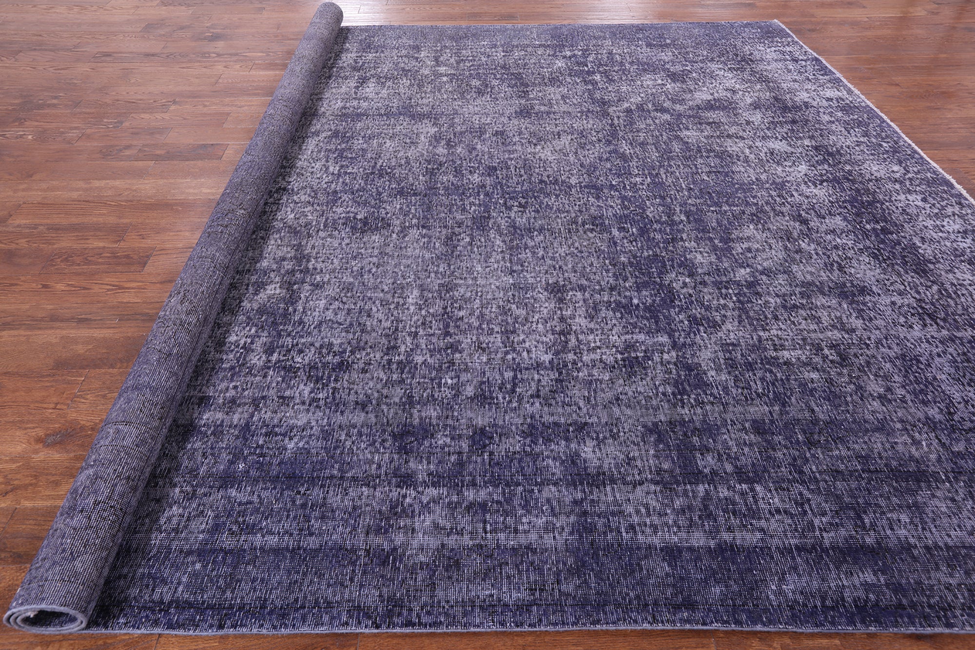 Persian Overdyed Hand Knotted Wool Rug - 9' 10" X 10' 10" - Golden Nile