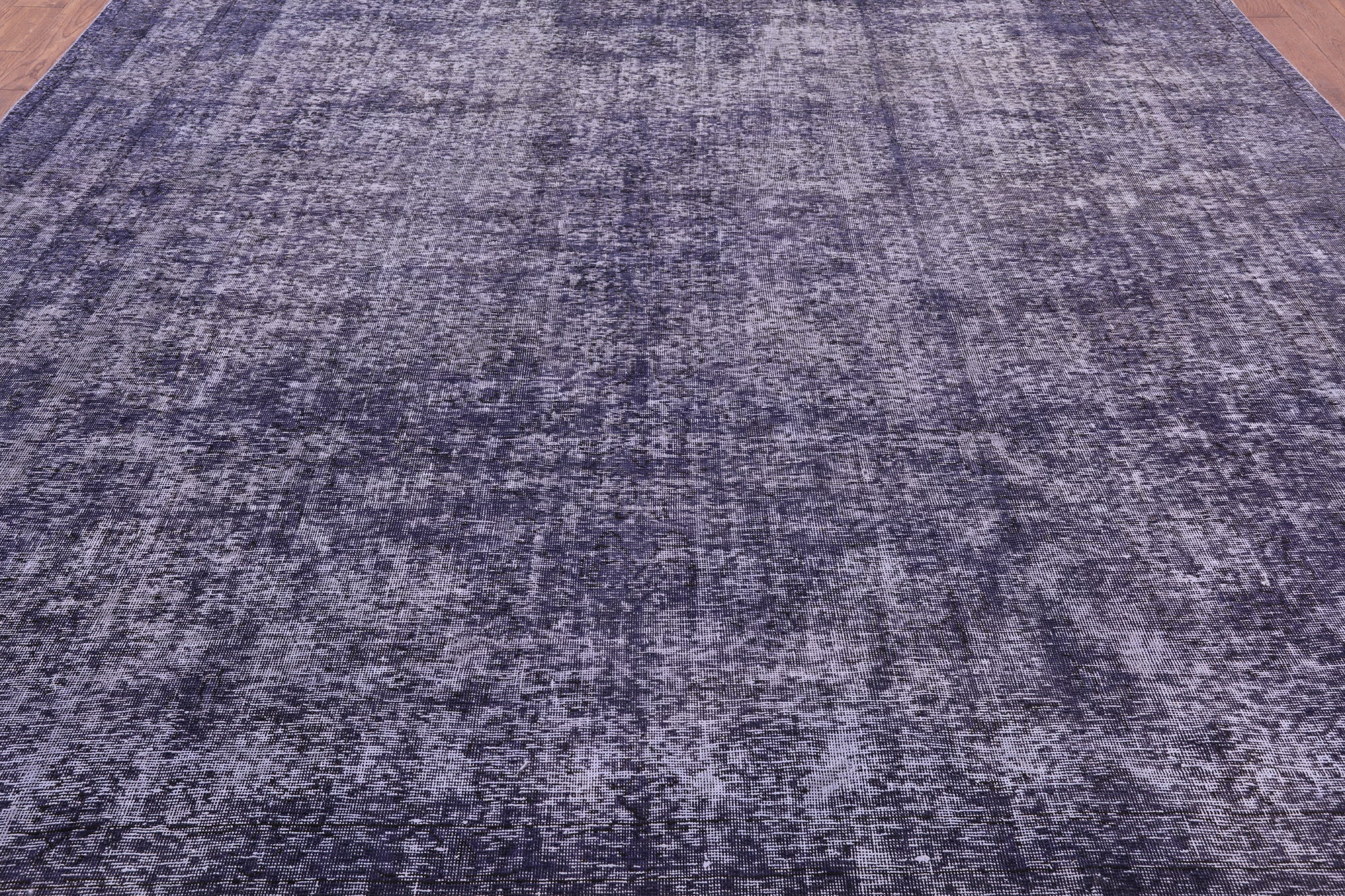 Persian Overdyed Hand Knotted Wool Rug - 9' 10" X 10' 10" - Golden Nile