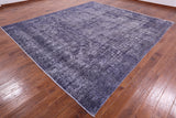 Persian Overdyed Hand Knotted Wool Rug - 9' 10" X 10' 10" - Golden Nile