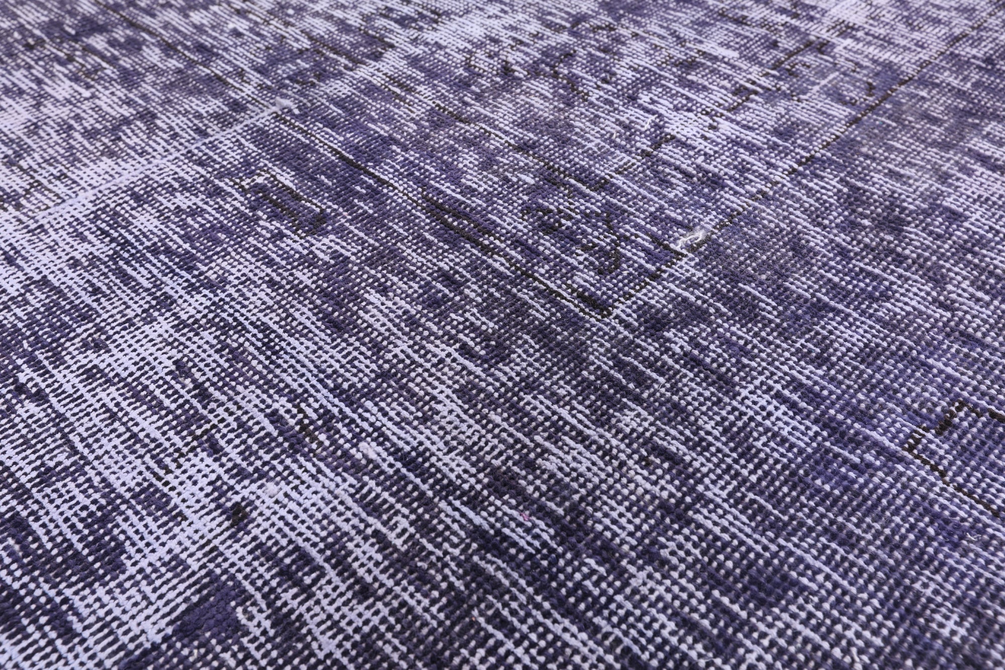 Persian Overdyed Hand Knotted Wool Rug - 9' 10" X 10' 10" - Golden Nile