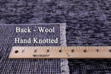 Persian Overdyed Hand Knotted Wool Rug - 9' 10" X 10' 10" - Golden Nile