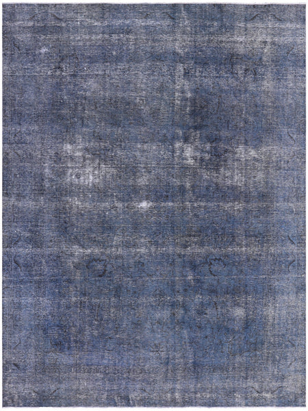 Persian Overdyed Hand Knotted Wool Rug - 9' 5" X 12' 5" - Golden Nile
