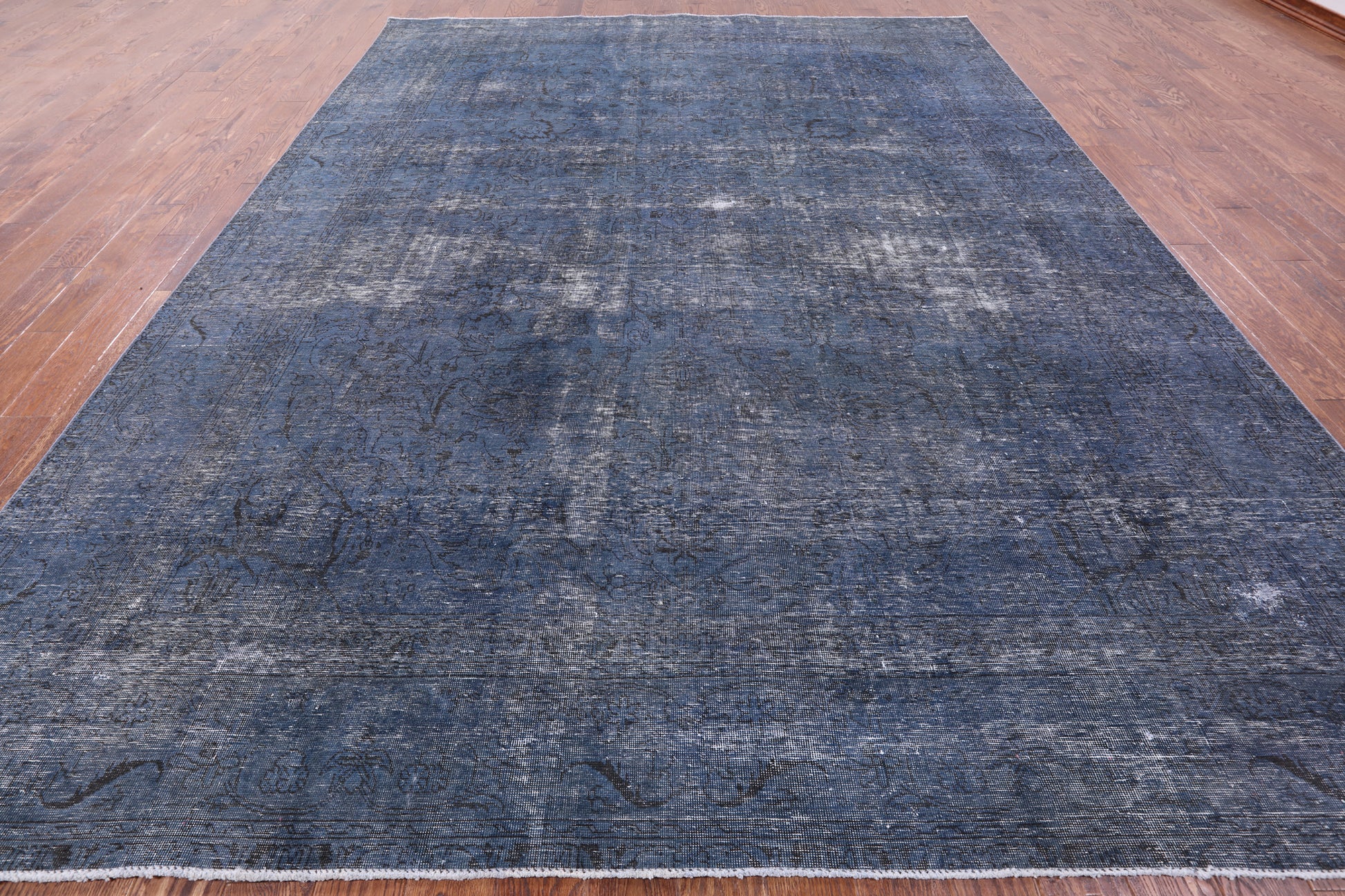 Persian Overdyed Hand Knotted Wool Rug - 9' 5" X 12' 5" - Golden Nile