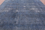 Persian Overdyed Hand Knotted Wool Rug - 9' 5" X 12' 5" - Golden Nile