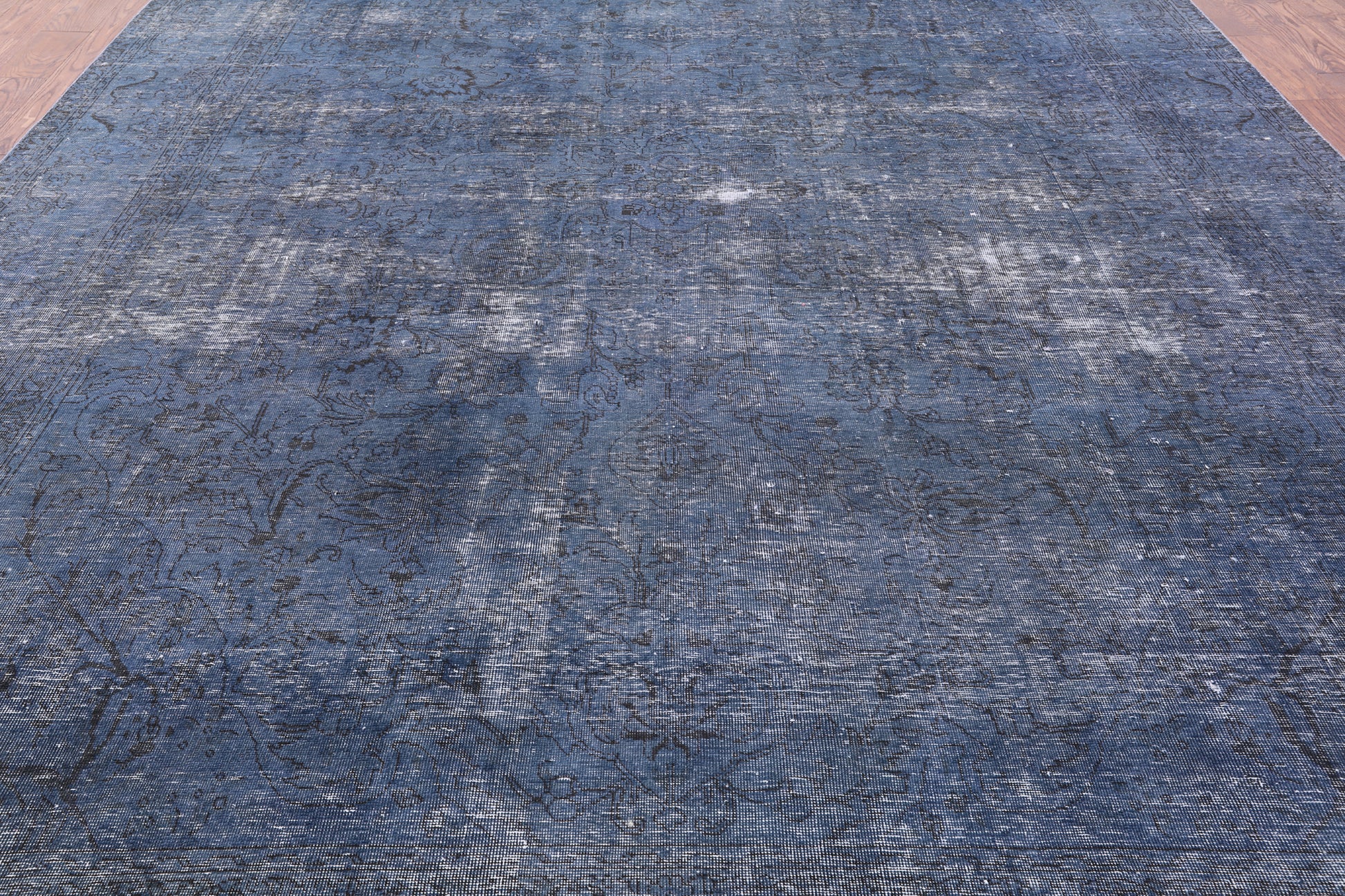 Persian Overdyed Hand Knotted Wool Rug - 9' 5" X 12' 5" - Golden Nile
