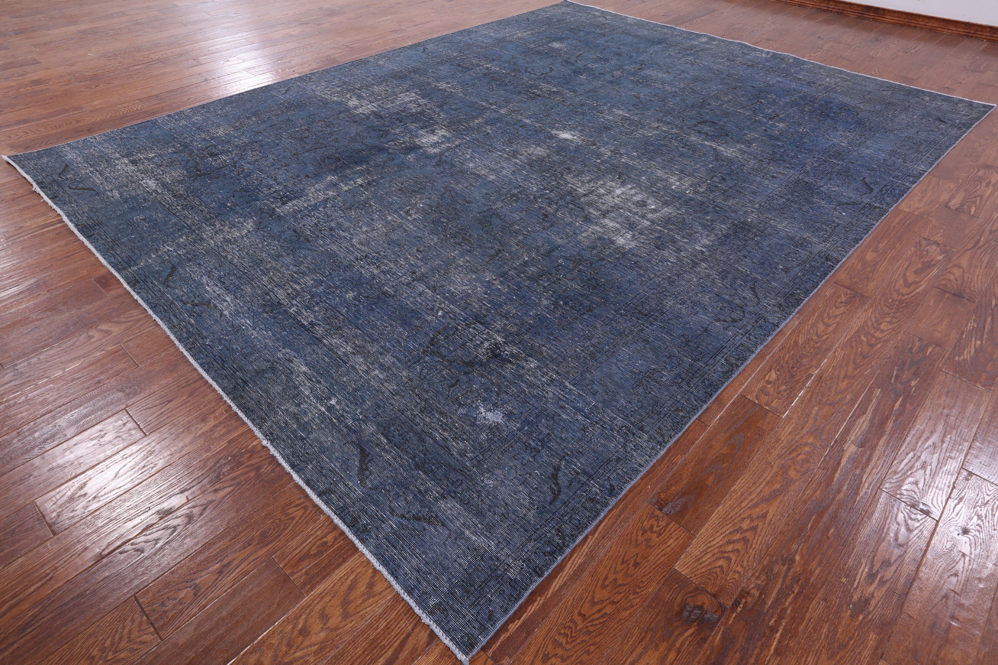 Persian Overdyed Hand Knotted Wool Rug - 9' 5" X 12' 5" - Golden Nile