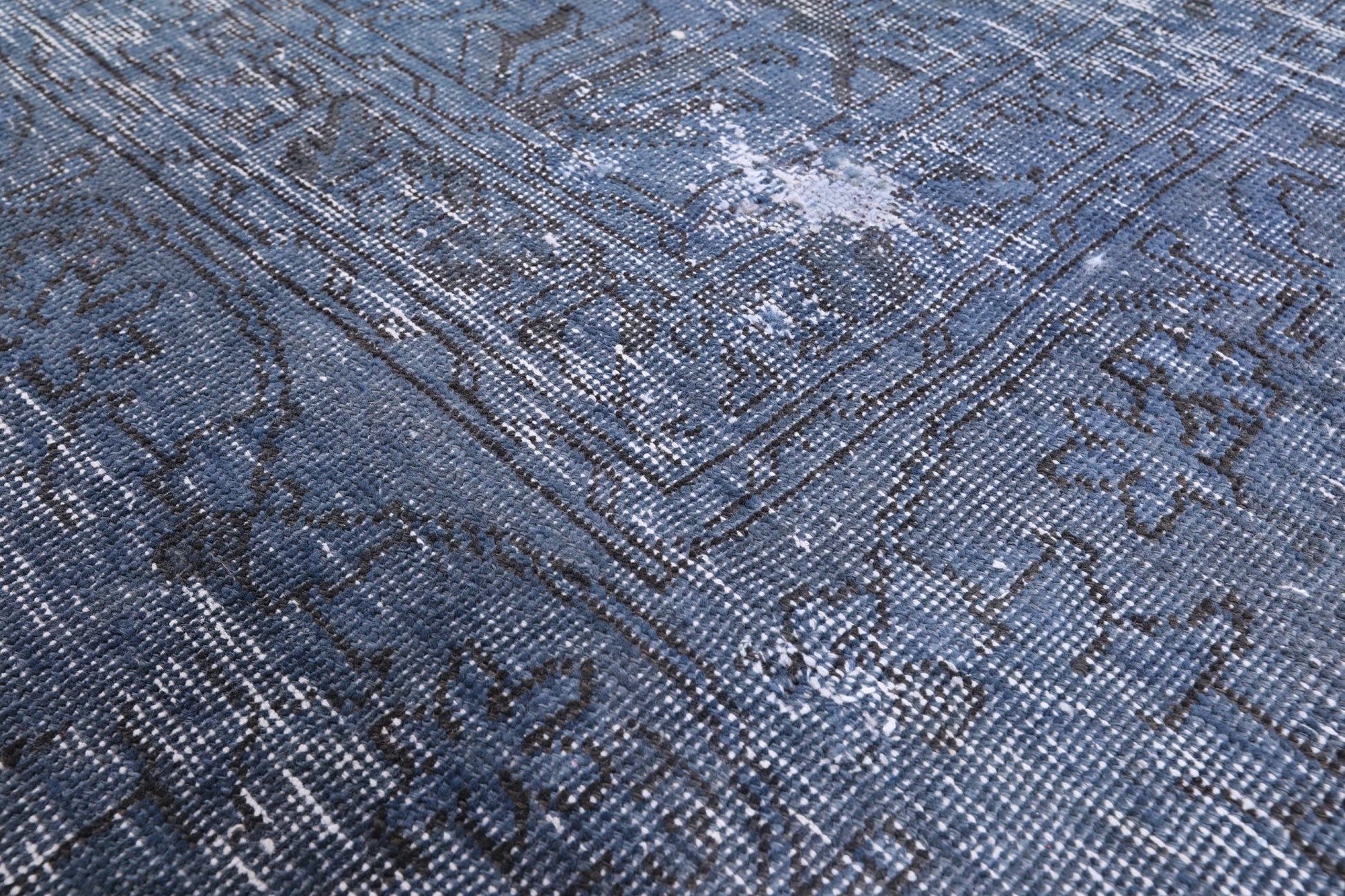 Persian Overdyed Hand Knotted Wool Rug - 9' 5" X 12' 5" - Golden Nile
