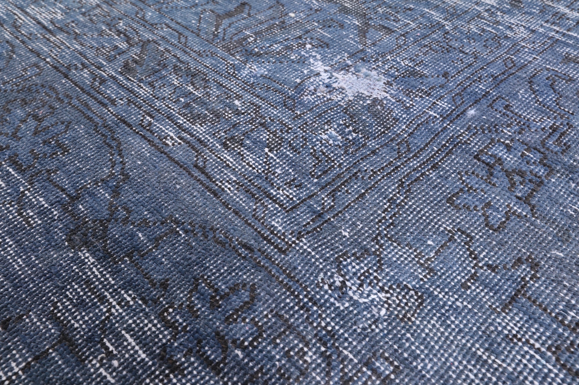 Persian Overdyed Hand Knotted Wool Rug - 9' 5" X 12' 5" - Golden Nile