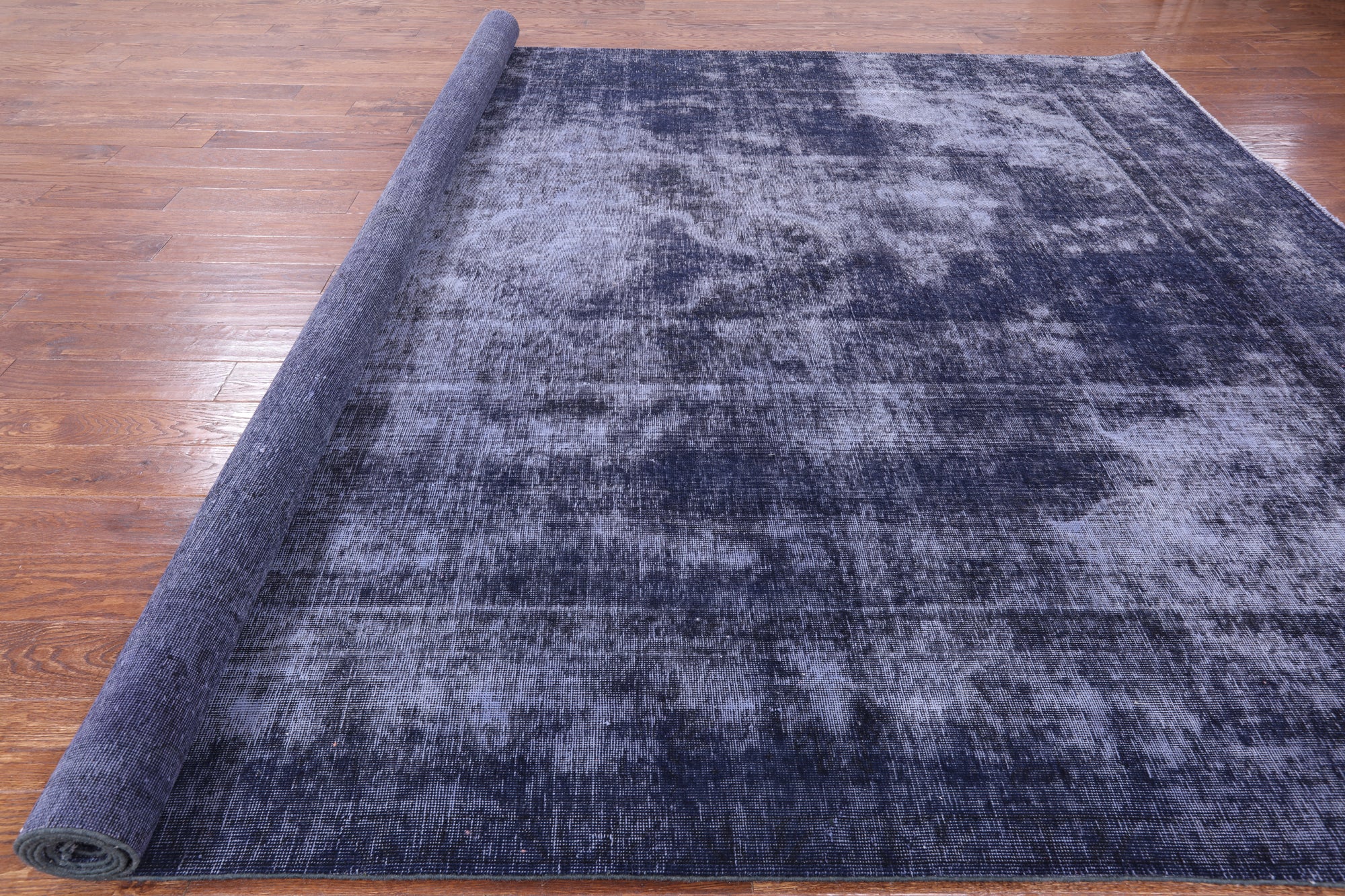 Persian Overdyed Hand Knotted Wool Rug - 9' 8" X 11' 10" - Golden Nile