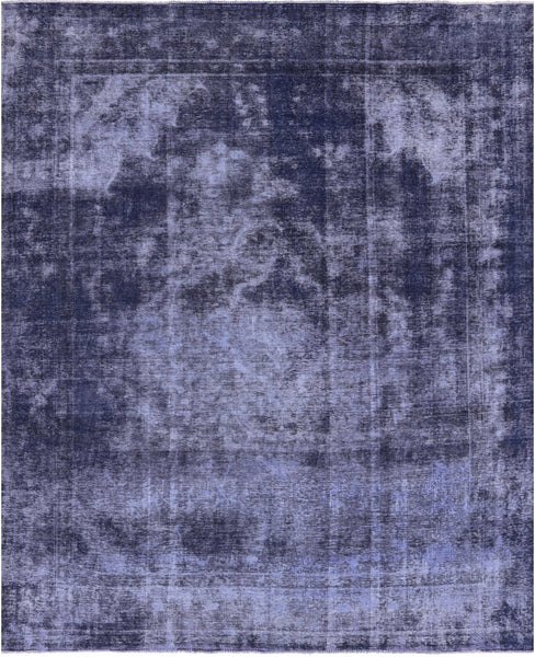 Persian Overdyed Hand Knotted Wool Rug - 9' 8" X 11' 10" - Golden Nile