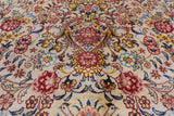 High End Persian Hand Knotted 100 % Silk  Rug - 7' 0" X 10' 0" - Golden Nile