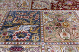 High End Persian 100% Silk Hand Knotted Rug - 8' 0" X 10' 0'' - Golden Nile