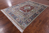 High End Persian Hand Knotted 100 % Silk  Rug - 6' 0" X 9' 0" - Golden Nile