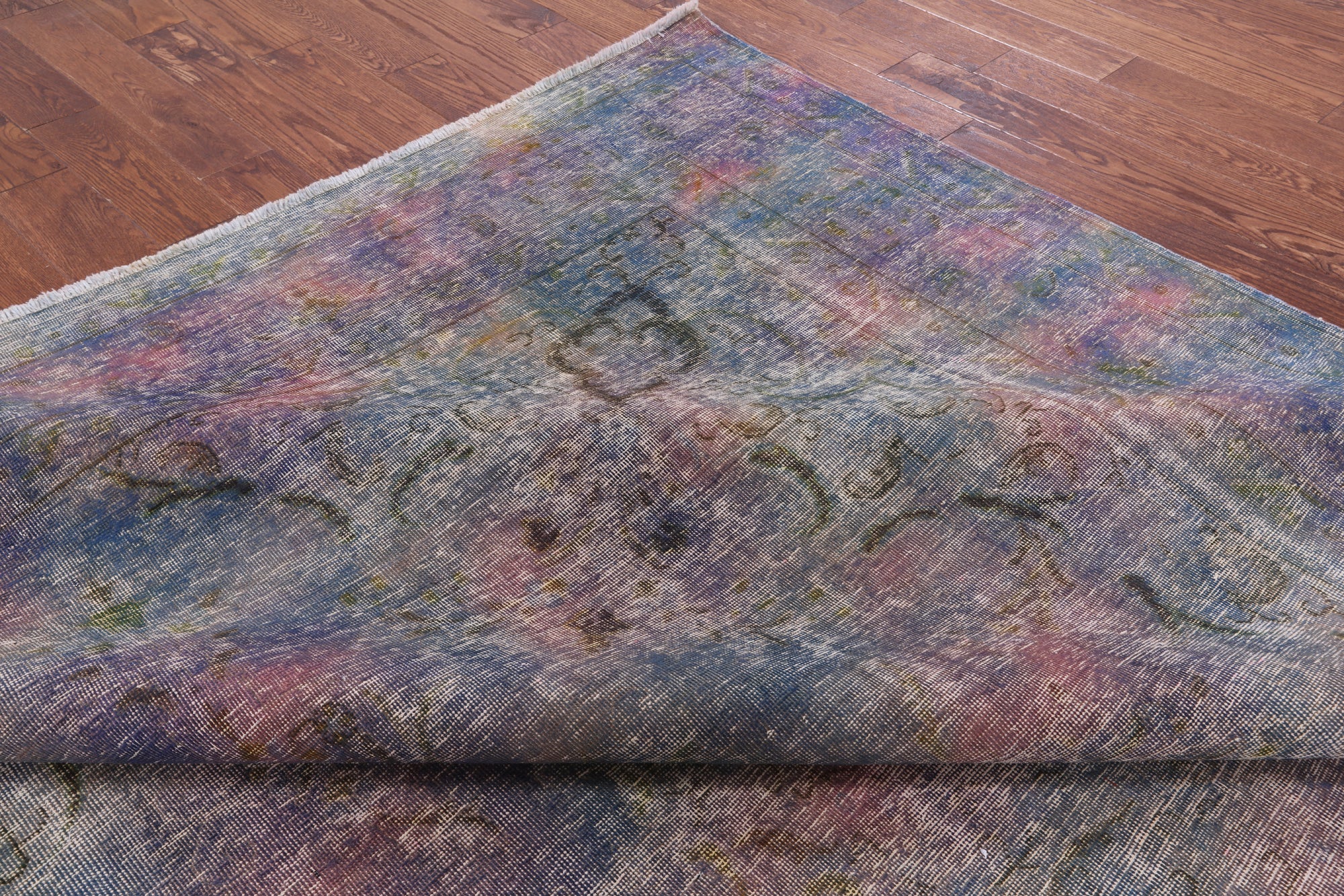 Persian Overdyed Hand Knotted Wool Rug - 9' 6" X 12' 6" - Golden Nile