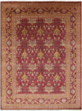 William Morris Hand Knotted Wool Rug - 9' 1" X 12' 0" - Golden Nile