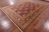 William Morris Hand Knotted Wool Rug - 9' 1" X 12' 0" - Golden Nile