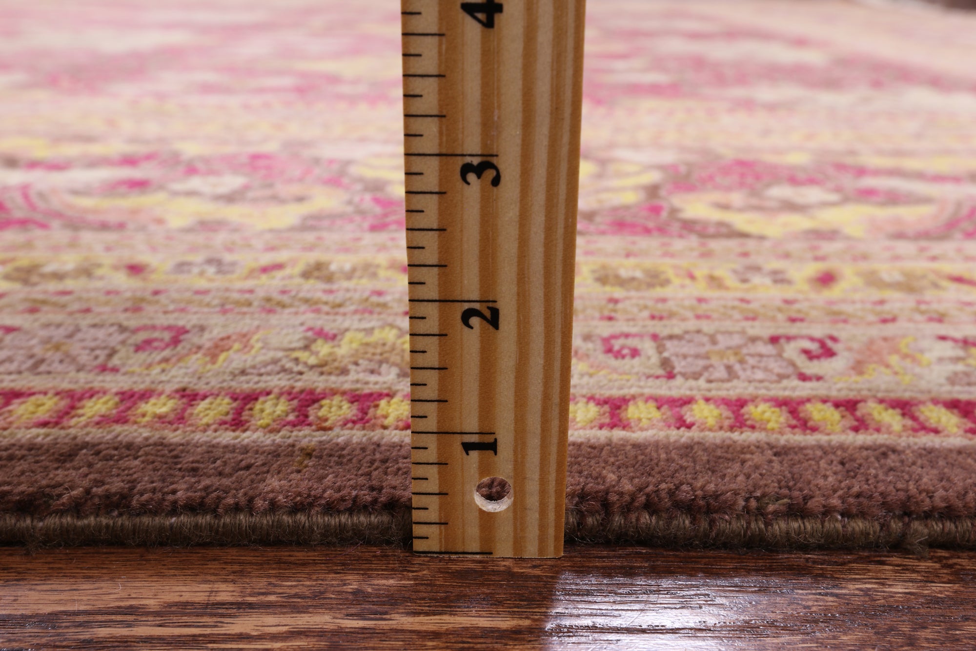 William Morris Hand Knotted Wool Rug - 9' 1" X 12' 0" - Golden Nile