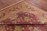 William Morris Hand Knotted Wool Rug - 9' 1" X 12' 0" - Golden Nile