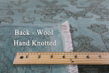 Full Pile Overdyed Hand Knotted Wool Rug - 6' 1" X 8' 6" - Golden Nile