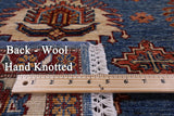 Super Kazak Handmade Wool Rug - 5' 8" X 7' 10" - Golden Nile