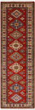 Red Super Kazak Handmade Wool Runner Rug - 2' 10" X 9' 2" - Golden Nile