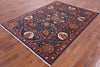 William Morris Hand Knotted Wool Rug - 5' 8" X 7' 10" - Golden Nile