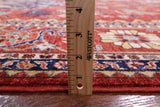 Red Fine Serapi Handmade Wool Rug - 9' 0" X 14' 9" - Golden Nile
