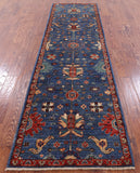 Persian Fine Serapi Hand Knotted Wool Runner Rug - 2' 9" X 9' 10" - Golden Nile