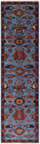 Persian Fine Serapi Hand Knotted Wool Runner Rug - 2' 7" X 9' 7" - Golden Nile