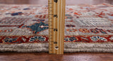 Persian Gabbeh Handmade Wool Rug - 3' 2" X 4' 9" - Golden Nile