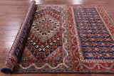 Persian Fine Serapi Handmade Wool Rug - 5' 10" X 8' 1" - Golden Nile