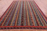Shall Persian Gabbeh Handmade Wool Rug - 8' 4" X 11' 8" - Golden Nile