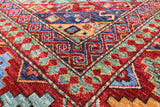 Shall Persian Gabbeh Hand Knotted Wool Rug - 8' 0" X 9' 6" - Golden Nile