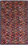 Shall Persian Gabbeh Hand Knotted Wool Rug - 5' 10" X 9' 3" - Golden Nile
