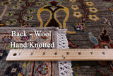 Peshawar Handmade Wool Rug - 4' 10" X 6' 7" - Golden Nile