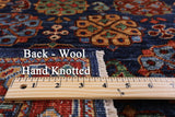 Turkmen Ersari Hand Knotted Wool Rug - 3' 1" X 5' - Golden Nile