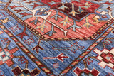 Turkmen Ersari Handmade Wool Rug - 4' 0" X 5' 11" - Golden Nile
