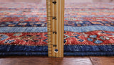 Shall Persian Gabbeh Hand Knotted Wool Rug - 4' 10" X 6' 8" - Golden Nile