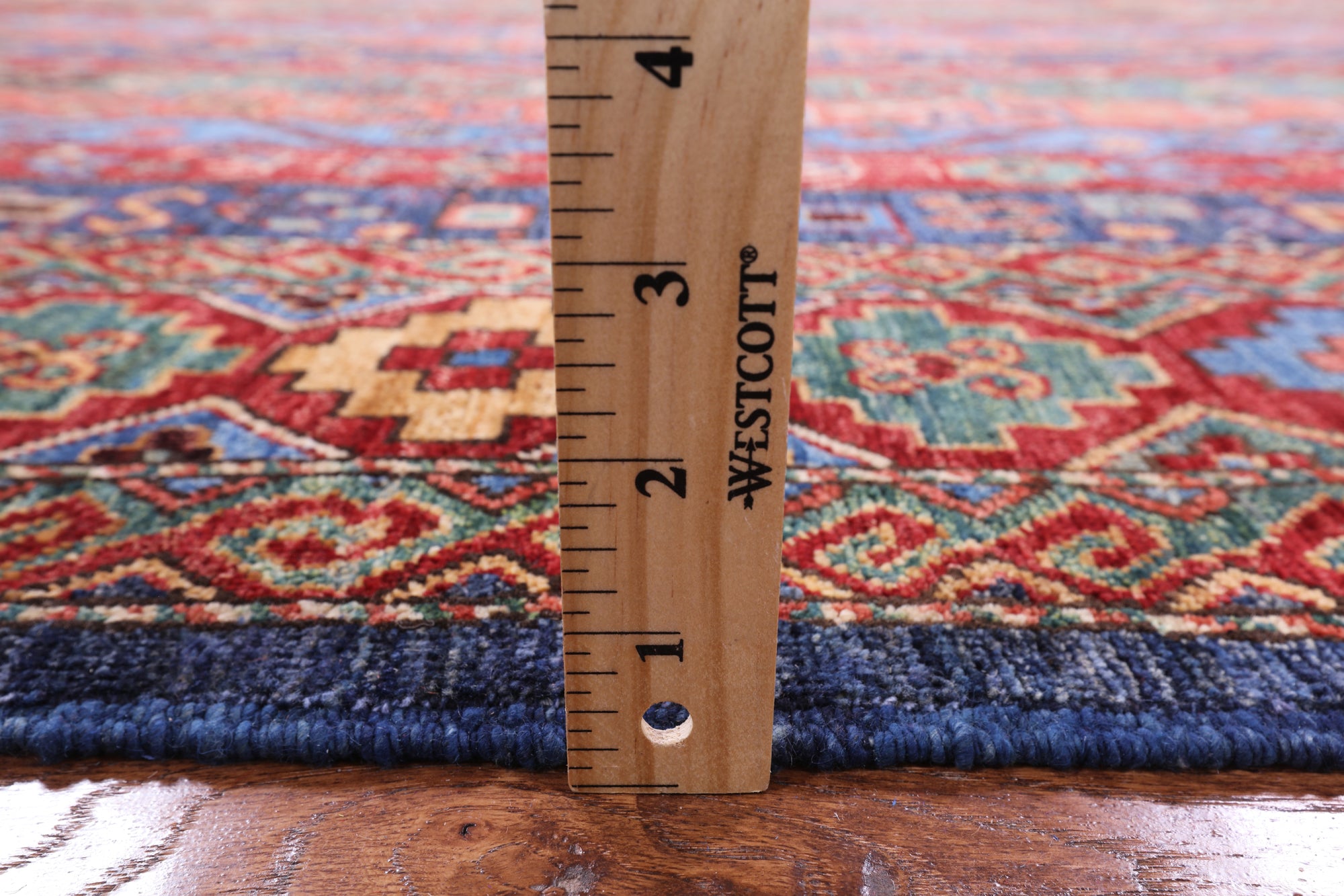 Shall Persian Gabbeh Handmade Wool Rug - 5' 1" X 8' 3" - Golden Nile