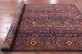 Shall Persian Gabbeh Handmade Wool Rug - 5' 1" X 8' 3" - Golden Nile