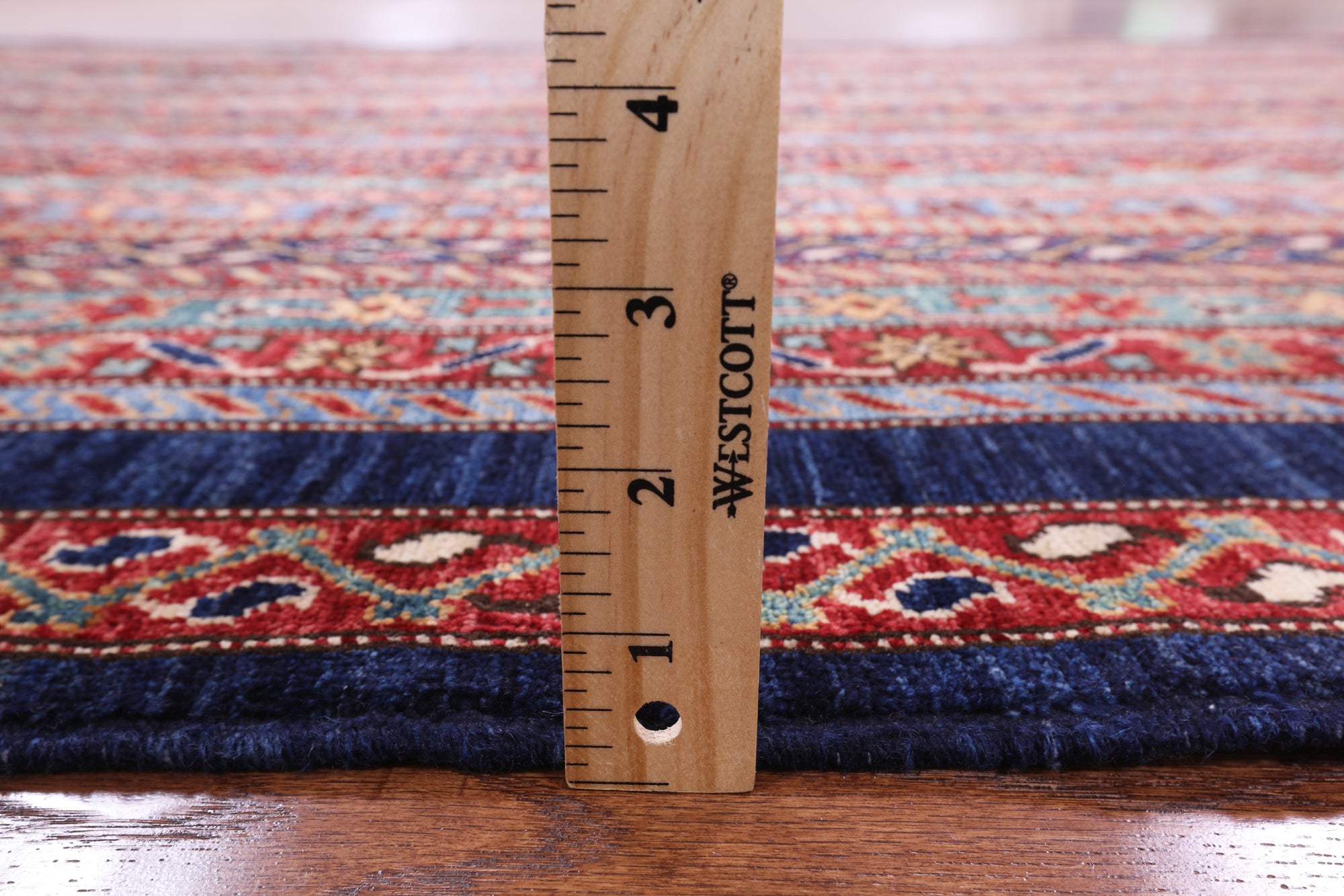 Shall Persian Gabbeh Handmade Wool Rug - 5' 11" X 9' 0" - Golden Nile