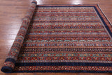 Shall Persian Gabbeh Handmade Wool Rug - 5' 11" X 9' 0" - Golden Nile