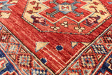 Turkmen Ersari Handmade Wool Rug - 3' 3" X 5' 1" - Golden Nile