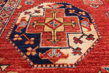 Turkmen Ersari Handmade Wool Rug - 3' 2" X 5' 3" - Golden Nile