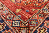 Turkmen Ersari Handmade Wool Rug - 3' 4" X 5' 2" - Golden Nile